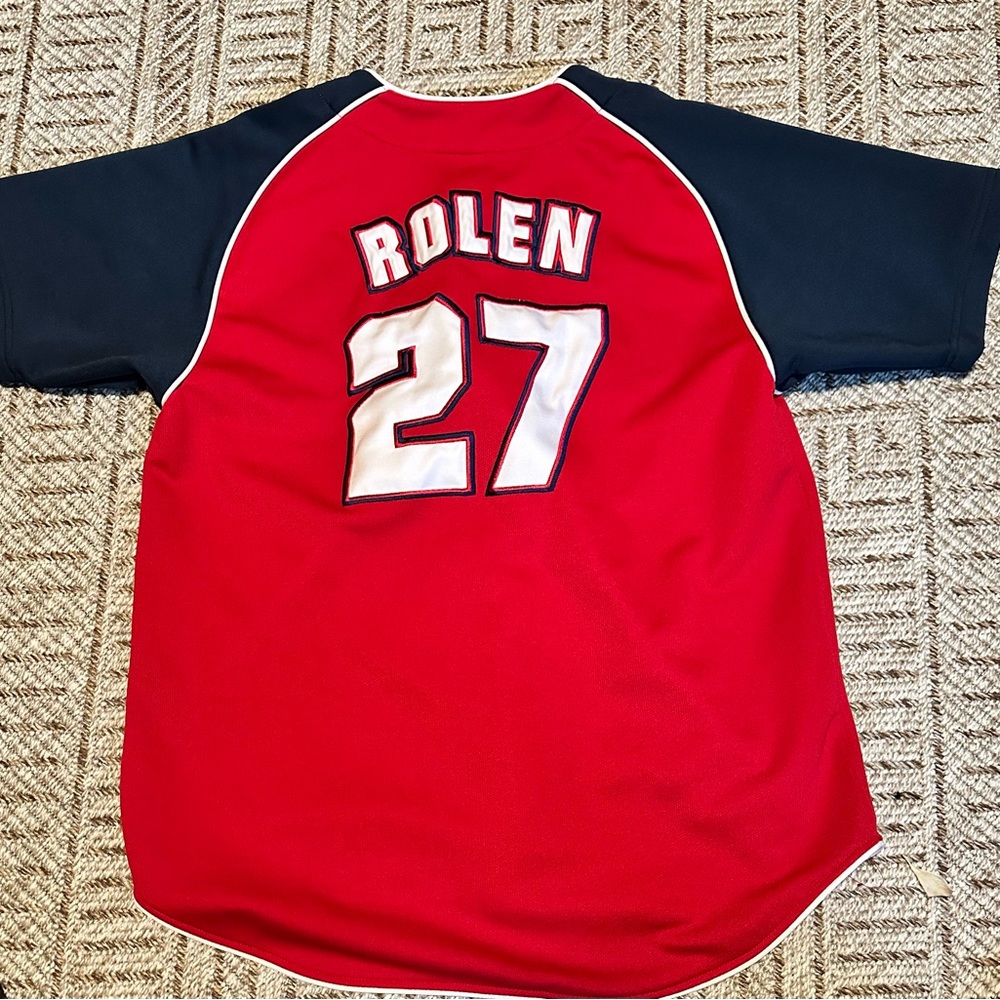 TRUE FAN Cardinal’s #27 Rolen MLB Jersey Size XL